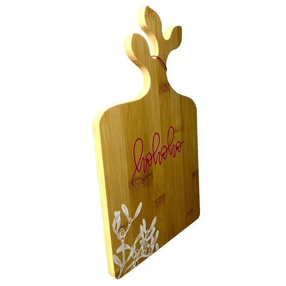 CWC Christmas Bamboo Serving Board Ho Ho Ho - Picture 7 of 12